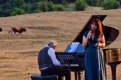 con Valentina Rossi - concerto nella natura a Campo di Segni. 2022